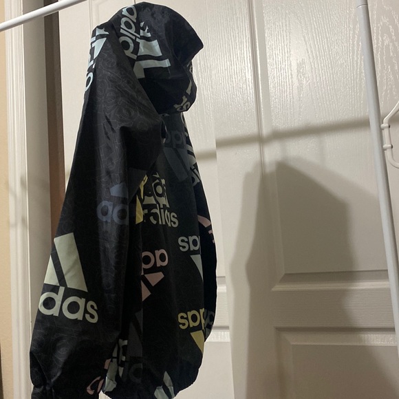 - Adidas aop wind powerover jacket size large - Picture 3 of 5